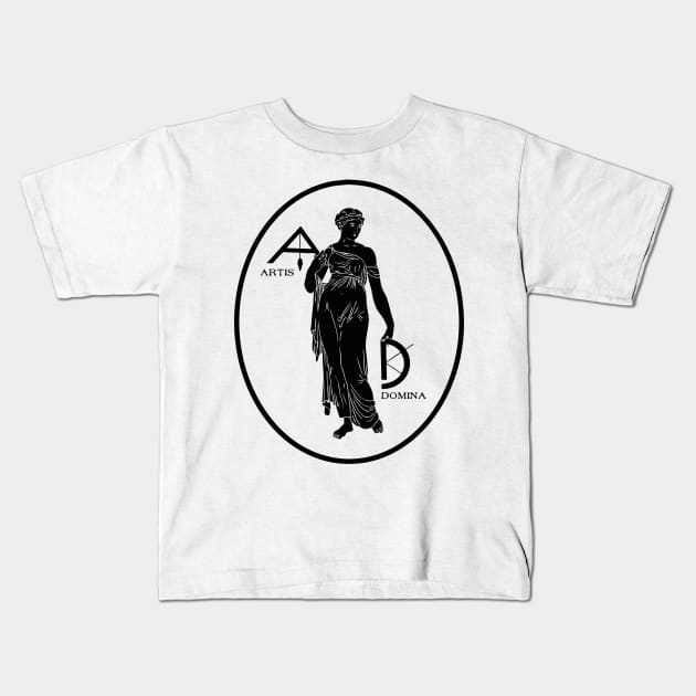 Artis Domina Kids T-Shirt by SlimPickins